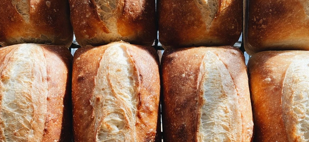 freshly baked artisan bread from on the rise now available at PureFyx