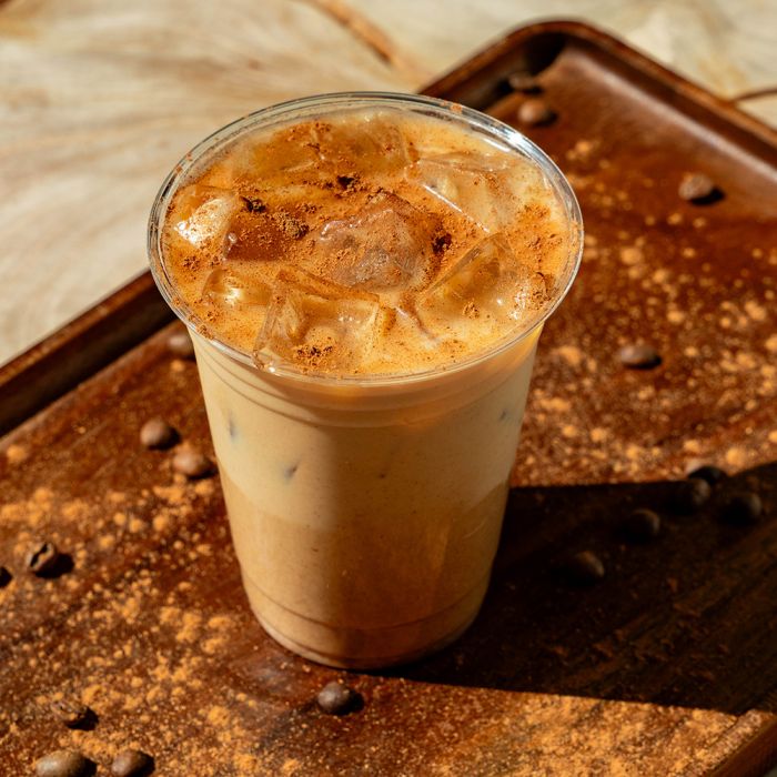 iced pumpkin spice latte
